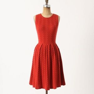 Anthropologie Sleeveless Sweater Dress